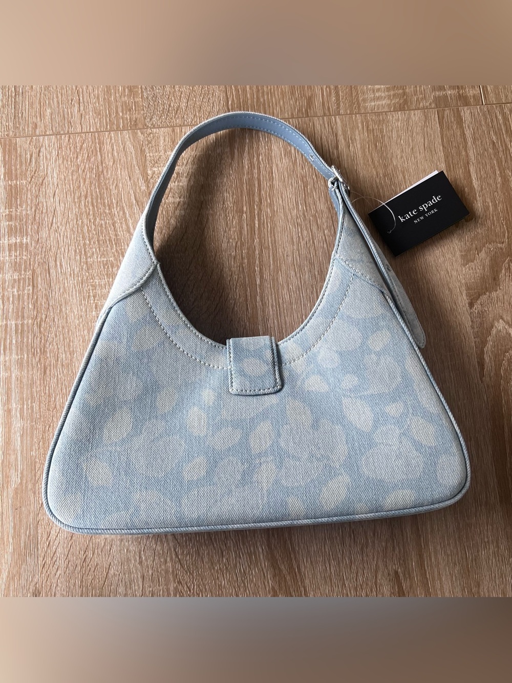 Kate Spade Nouveau Denim Small Shoulder Bag - Picture 4 of 9